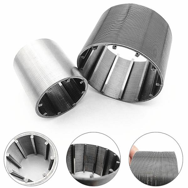 OEM / ODM Wedge Wire Screen Johnson Stainless Steel Sieve Screen