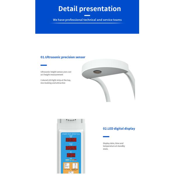 Customized Support CE ISO9001 Certified Medical Hospital Coin Operated Height Weight BMI Scale