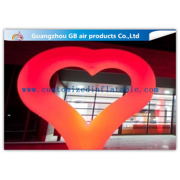 Outdoor Arch Shape Inflatable Lighting Decoration Stage Lighting For Wedding / Party