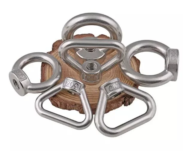 Ring Shaped Lifting Eye Bolt Nut M8 M10 M12 M14 M16 M20 Stainless Steel 304 Triangle