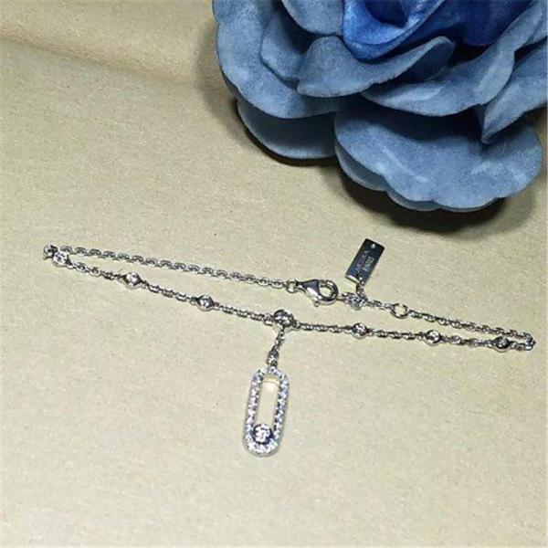 Luxury jewelry Luxury Jewelry diamond anklets 18k white gold yellow gold rose gold diamond anklets