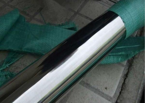 Decorative 316Ti Stainless Steel Pipe Round 8K Polished Finish
