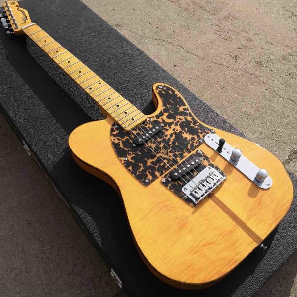 Custom HAnderson Hohner Mad-cat Vintage Rare Flame Top Finish Nicer Tele Electric Guitar
