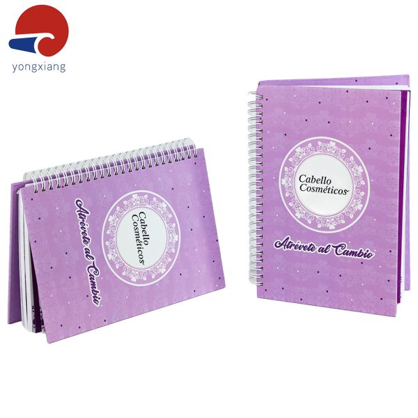 Beautifully Daily Planner Notebook Multiple Pages Hard Cover Journals Purple