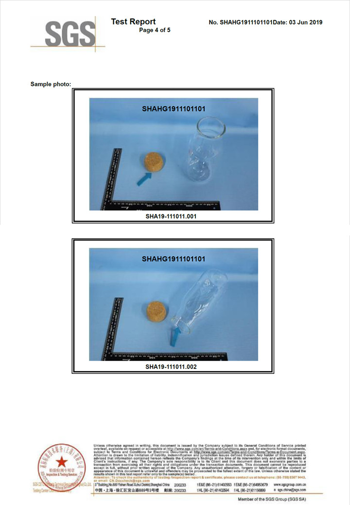 Henan Swuiping Glassware Co., Ltd. Сертификации