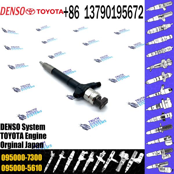 095000-7300 for Toyota Auris 2.0 d Nozzle Injector Assembly 095000 7300 Common Rail Injector 0950007300