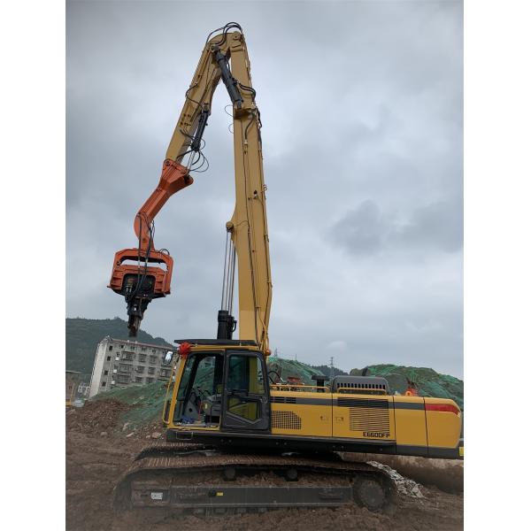 Lleve - SK380 el excavador resistente Pile Driver Arm y el material largo del auge Q345B Q355B