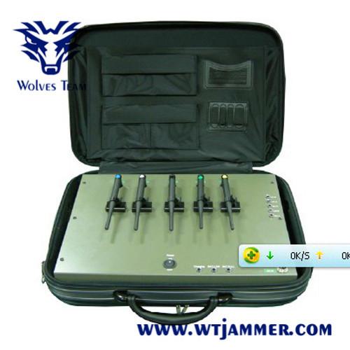 WiFi / Bluetooth Portable Signal Jammer Blocker 2g 3G 4G Cellular Phone Jamming Device