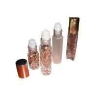 Frascos Roller Ball de Aromaterapia de 1 polegada e 0,05 mm para Perfume com Suporte para Embalagem Cosmética