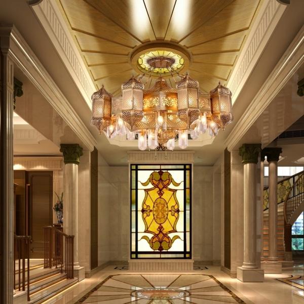 Decorative Handmade Copper Chandelier Lighting Copper Light Chandelier