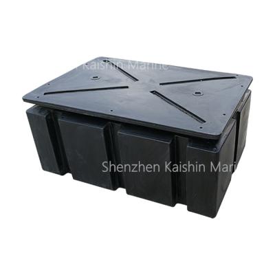 Doca modular 1200x800x500mm do pontão de flutuação do cubo da espuma de Marine Floating Dock EPS do HDPE