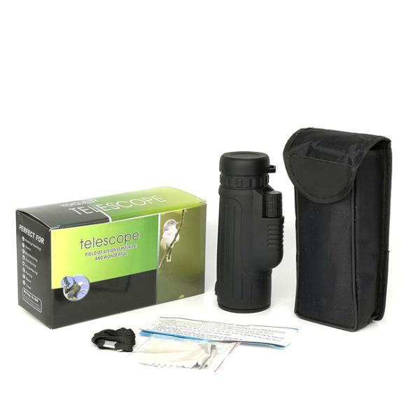 Долгосрочная Monocular тренога 12x50 призмы крыши телескопа для мобильного телефона