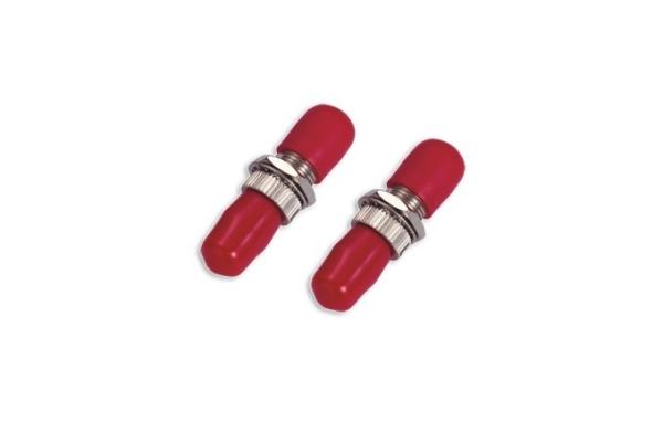 ST/PC Multimode Simplex fiber opitc adapter with red dust cap
