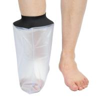 Protetor moldado impermeável do tamanho adulto do PVC transparente para o pé