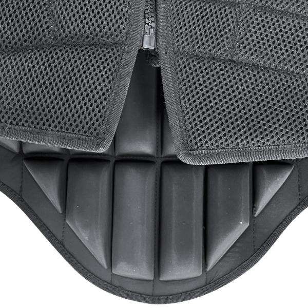 Comfortable EVA Foam Padded Horse Riding Safety Vest with Cotton and Mesh Fabric
