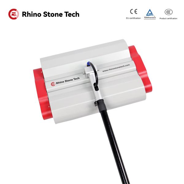 Residential Commercial Solar Panel Roller Brush Adjustable  Solar Panel Washing System
