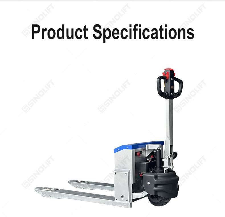 SINOLIFT EPT20RTS(G) Galvanized Electric Rough Terrain Pallet Truck
