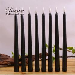 LED Taper velas de casamento centrais decoração controle remoto longo