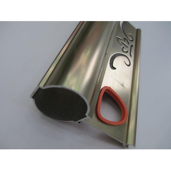 Gold Color Anodized Aluminum Extrusion Profiles For Household Drying Rack