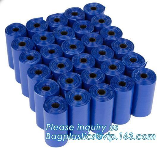 Promotional Cheap Price Pet Waste Bag, Pet dog poop bag dispenser waste bag dispenser with 15pcs bags, bagplastics, bage