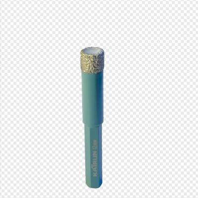 Secret Cooling Wax Brazing Diamond Core Drill Bit For Glass Ceramic Tiles Marble And Granite