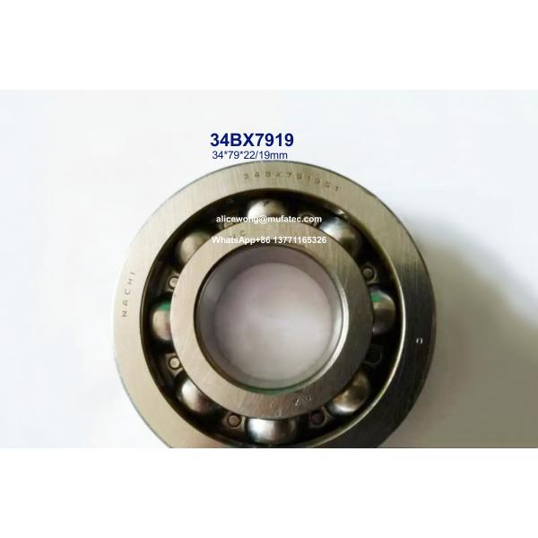 34BX7919S1 Automotive Gearbox Bearings Non-standard Deep Groove Ball Bearings 34x79x22/19mm