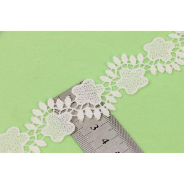 Dentate Decorative Chemical Lace Trim 3CM 100% polyester