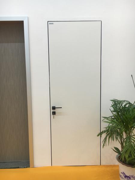 Italy Desgins Cool Aluminum Frame Hidden Front Doors System Solution in Houses