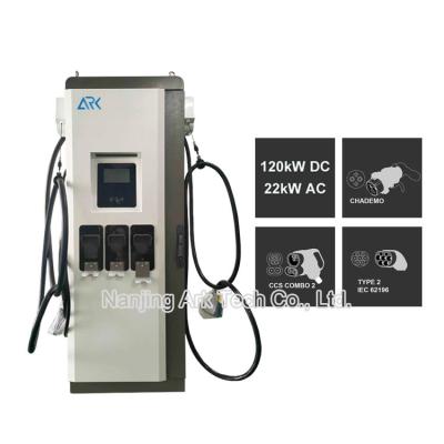 Tipo - 2 estações de carregamento rápidas elétricas de CCS CHAdeMO 32A