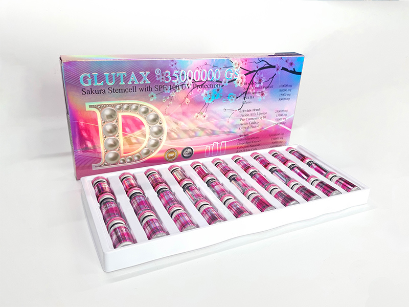 35000000GS Glutax FDA Approved Glutathione Injection Sakura Stemcell With SPF100 UV Protection