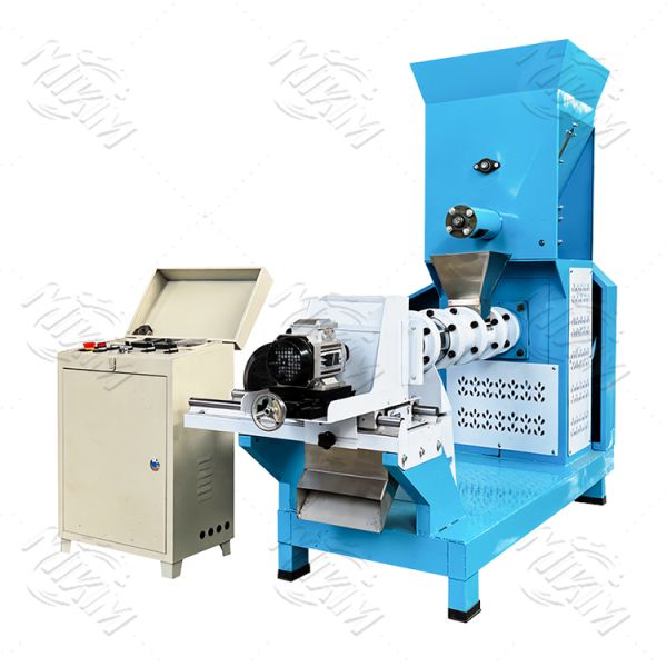 Continuous & Automatic Pet Food Extruder Machine 380V/50Hz with Various Shapes Moulds for Dry Dog Food Production