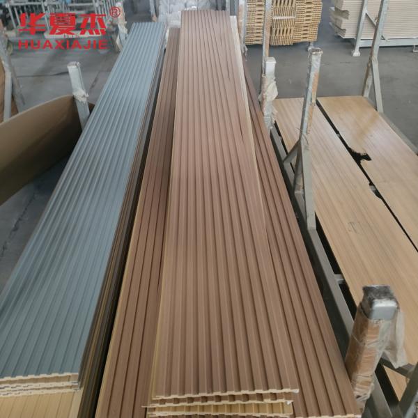 Waterproof Wood Plastic Composite WPC Wall And Ceiling Panel Exterior
