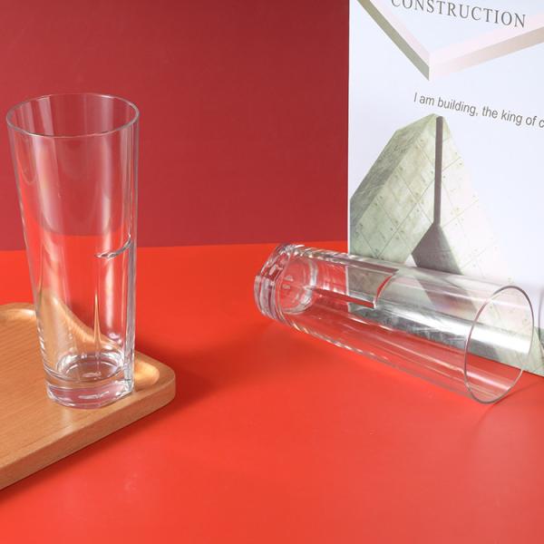 15oz Hi Ball SAN Plastic Tumbler Glasses Recyclable Acrylic Wine Tumblers