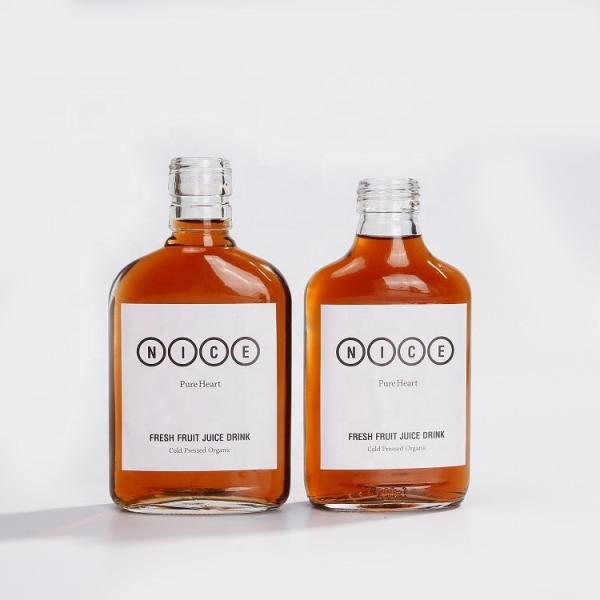 Food Grade Classic Cold Brew Coffee Glass Bottles With Colour Spray