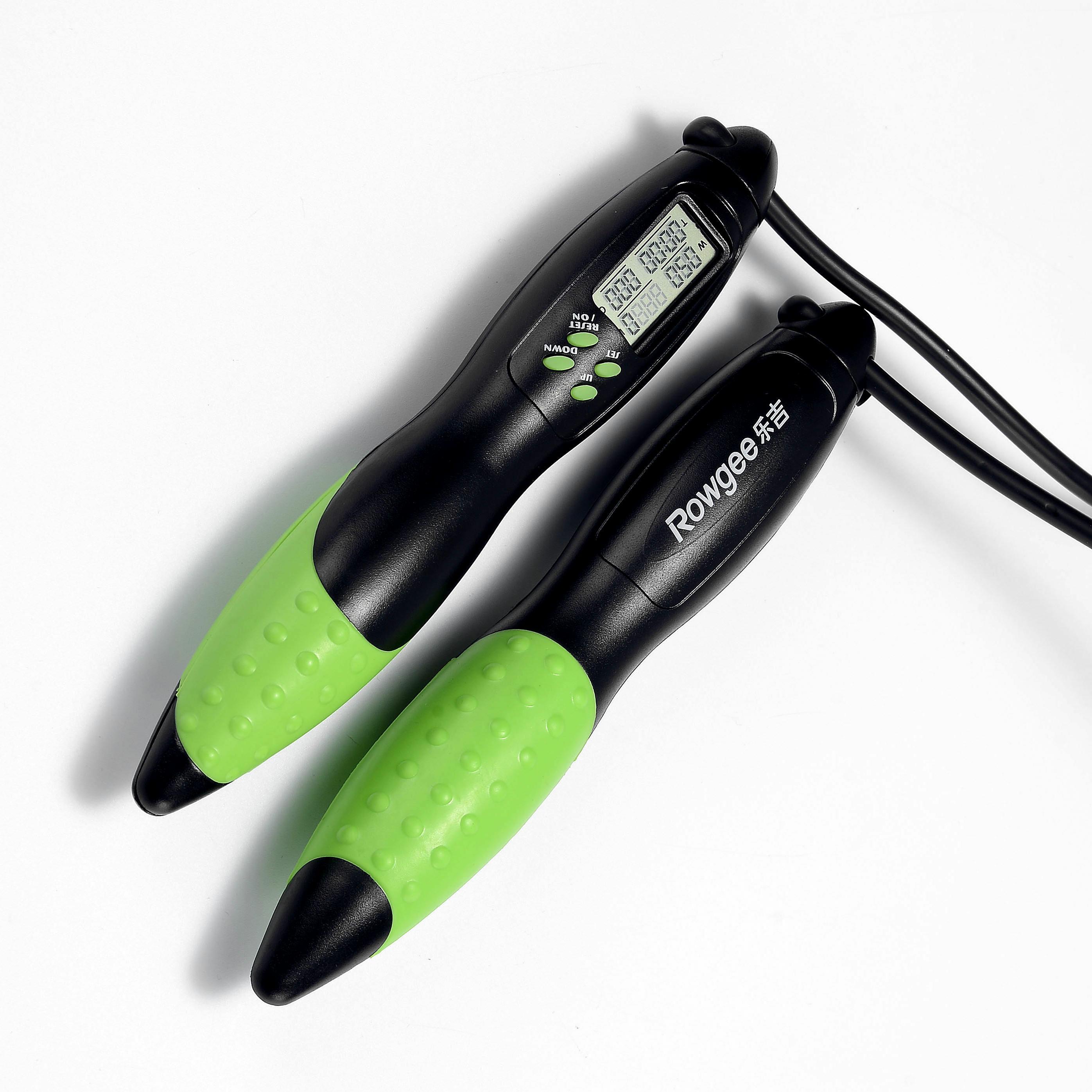 Workout Skipping Rope Adjustable Rope Length JP-100 LCD Counter Panel Skipping Rope For Fitness Exercise