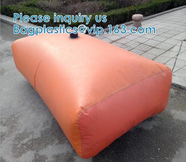 Flexible soft fabric TPU Frame Bag Bladders Water Tank Flexible Liquid Storage Fuel Pillow Tanks, Storage Transport