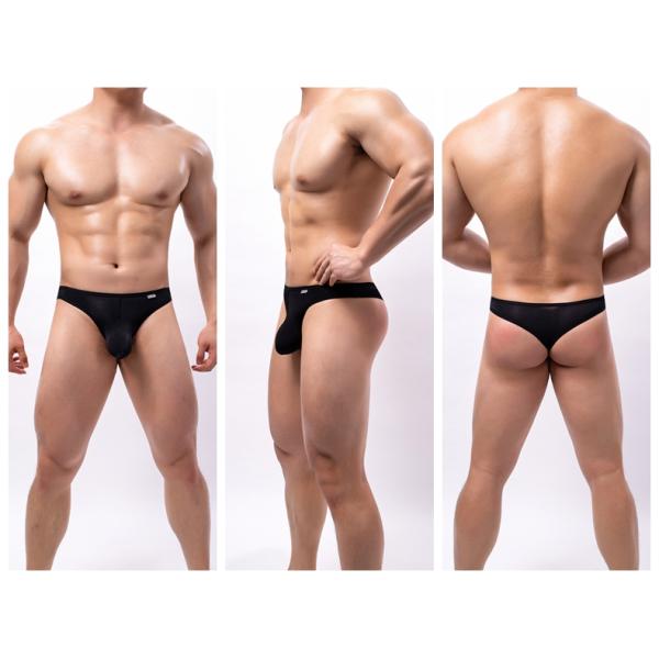 Breathable Mens Briefs Underwear S-XL Solid Mens Support Underwear
