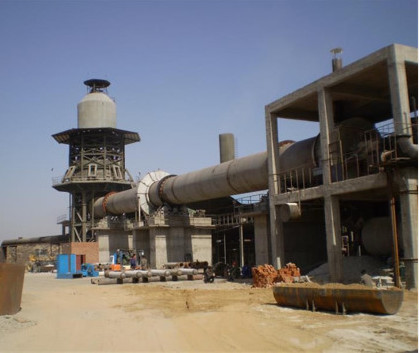 Calcium Aluminates 1.9×39 3TPH Cement Rotary Kiln