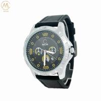 30 mètres de cuir résistant à l'eau courroie de quartz montre avec personnalisation de logo
