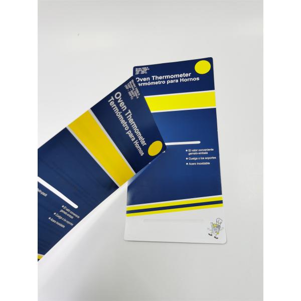 Kitchen Plastic Paper Blister Packaging Clamshell Hard Header Card