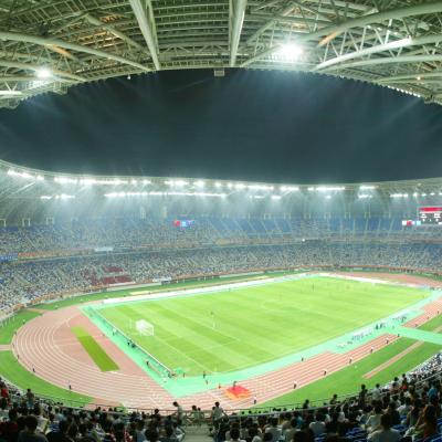 Stable And Rigid Stadium Steel Structure For Coal Storage Construction