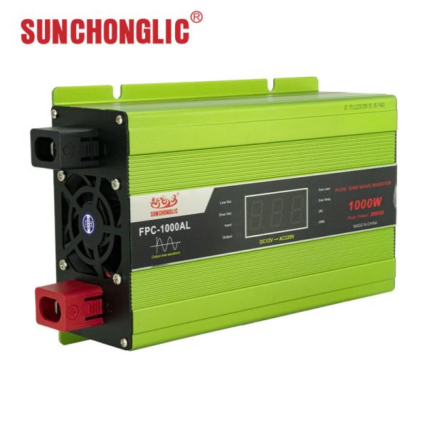 Compact 1000w Pure Sine Wave Invert Power 12v 220v Dc To Ac Power Inverter Lightweight