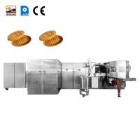 Máquinas de fabricação de biscoitos de primeira linha para fabricação de cestas de waffle