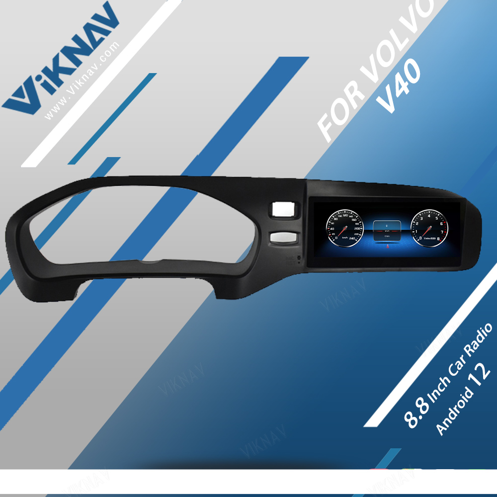 Viknav LHD LCD V40 Volvo Сенсорный экран 2011-2019 GPS навигация 1920x1200