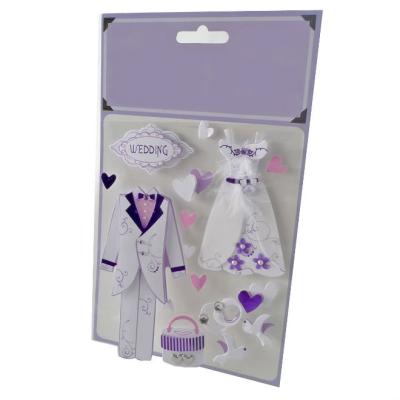 Le service d'impression stratifié par coutume de carte, conçoivent l'impression en fonction du client violette de chèque-cadeau d'enfants