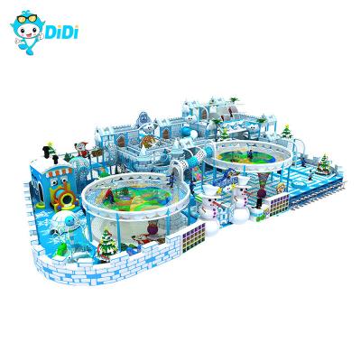 Custom Theme Kids Indoor Playground for Commercial Use 100+ Capacity
