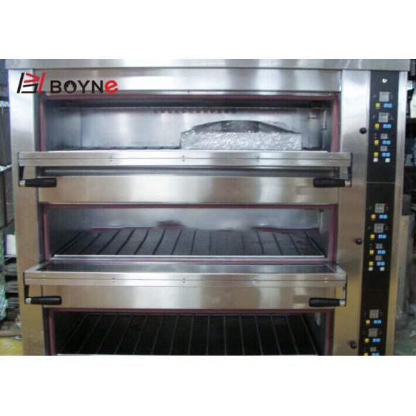 Electric Deck Oven One Deck Two Trays Bakery Equipment For Bread Shop Pizzeria