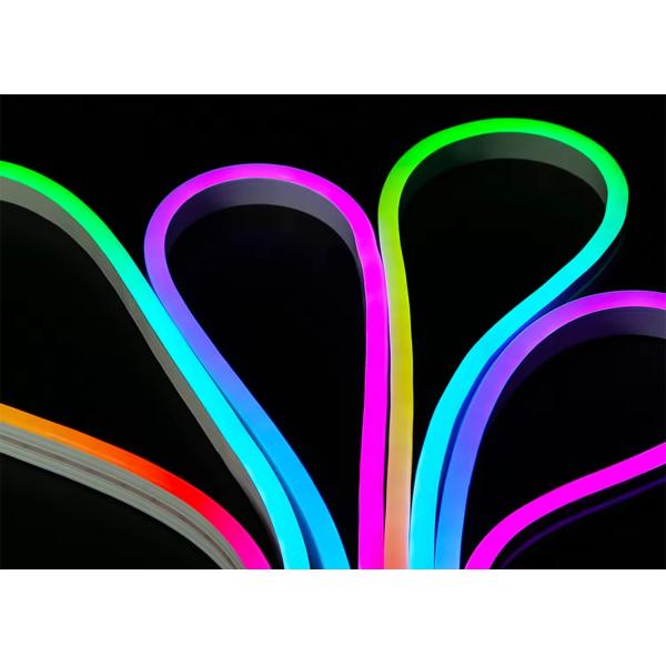 Smart Neon LED Rope Light Kit DC5V RGB Neon 1M 2M 5M IP67 DIY Neon Light Strip Bluetooth TUYA WIFI App Musique