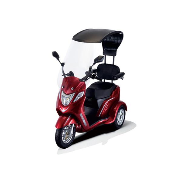 Chaîne électrique rouge de voyage de la batterie au plomb 40km du scooter 60V