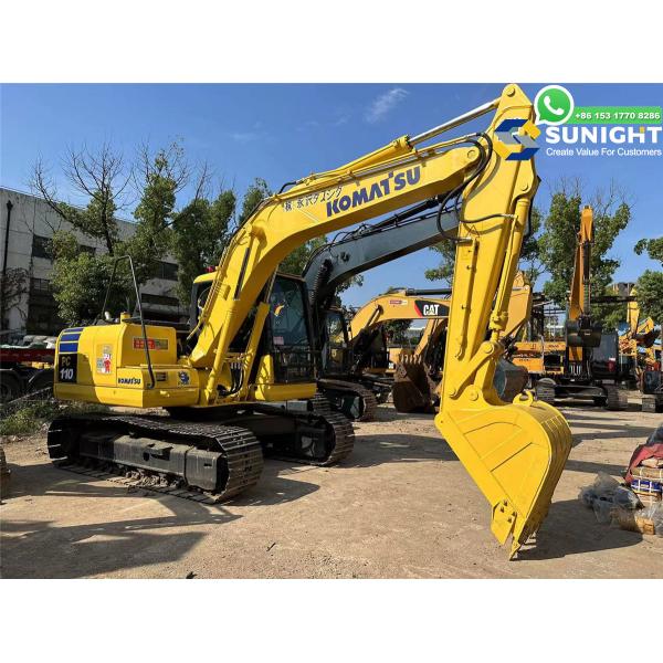 Excavatrice d'occasion de haute qualité Originale japonaise Komatsu Mini Excavatrice PC110 11Ton Petite excavatrice d'occasion à vendre